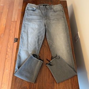 Mother black faded “The Looker” skinny jeans 31